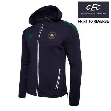 Dual Full Zip Hoody : Navy