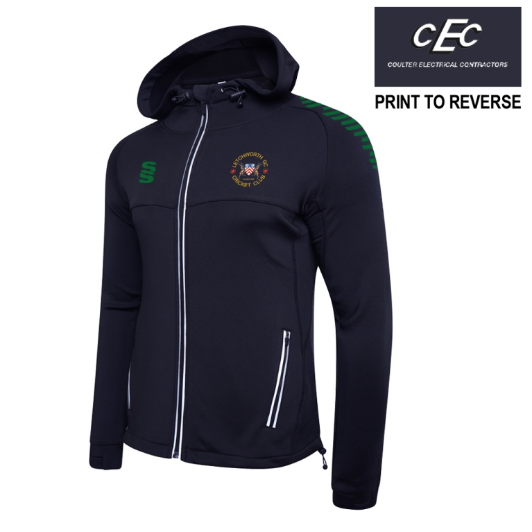 Dual Full Zip Hoody : Navy