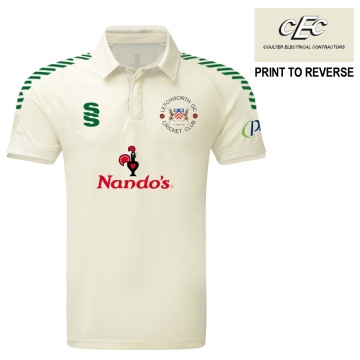 Juniors Dual Cricket Shirt Short Sleeve PI