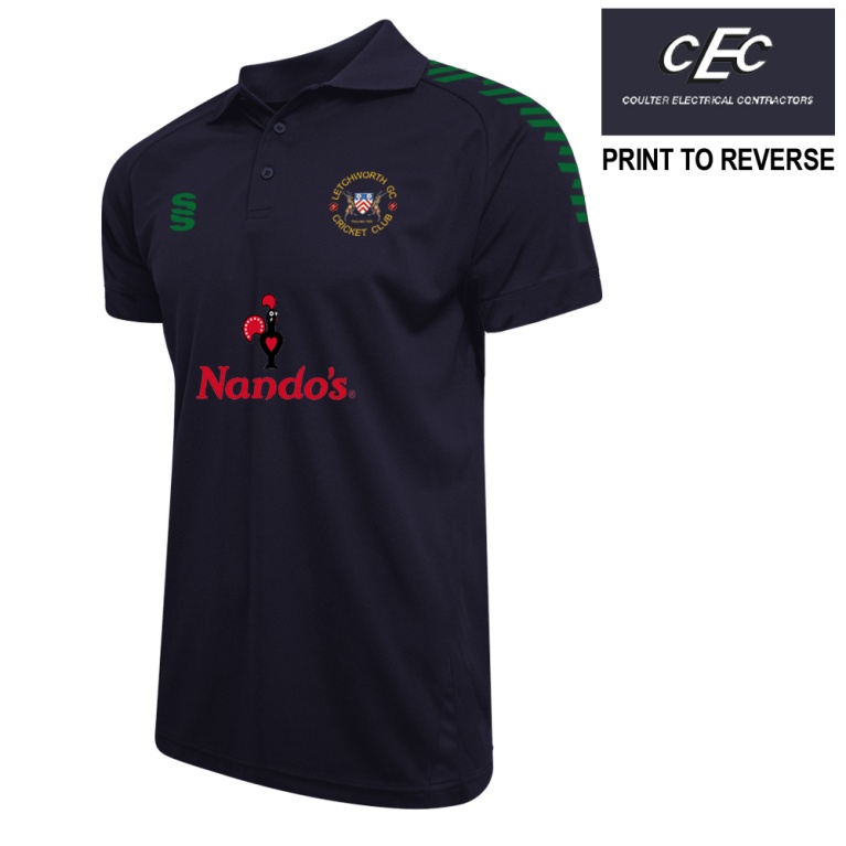 Letchworth CG CC Women's Dual Solid Colour Polo : Navy