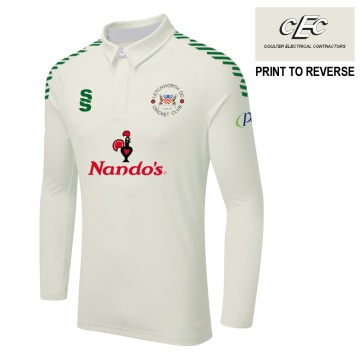 Junior Dual Cricket Shirt Long Sleeve PI