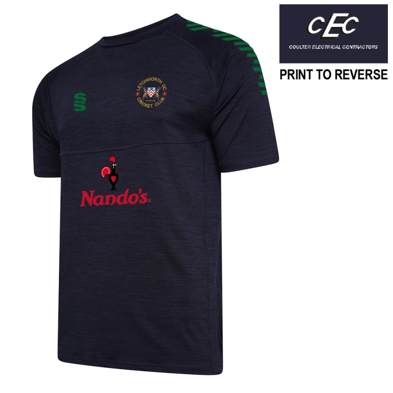 Dual Gym T-shirt : Navy Melange