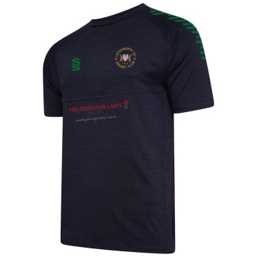 Seniors Dual Gym T-shirt : Navy Melange