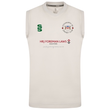 Letchworth CG CC BLAST SLEEVELESS SWEATER - Ivory adults